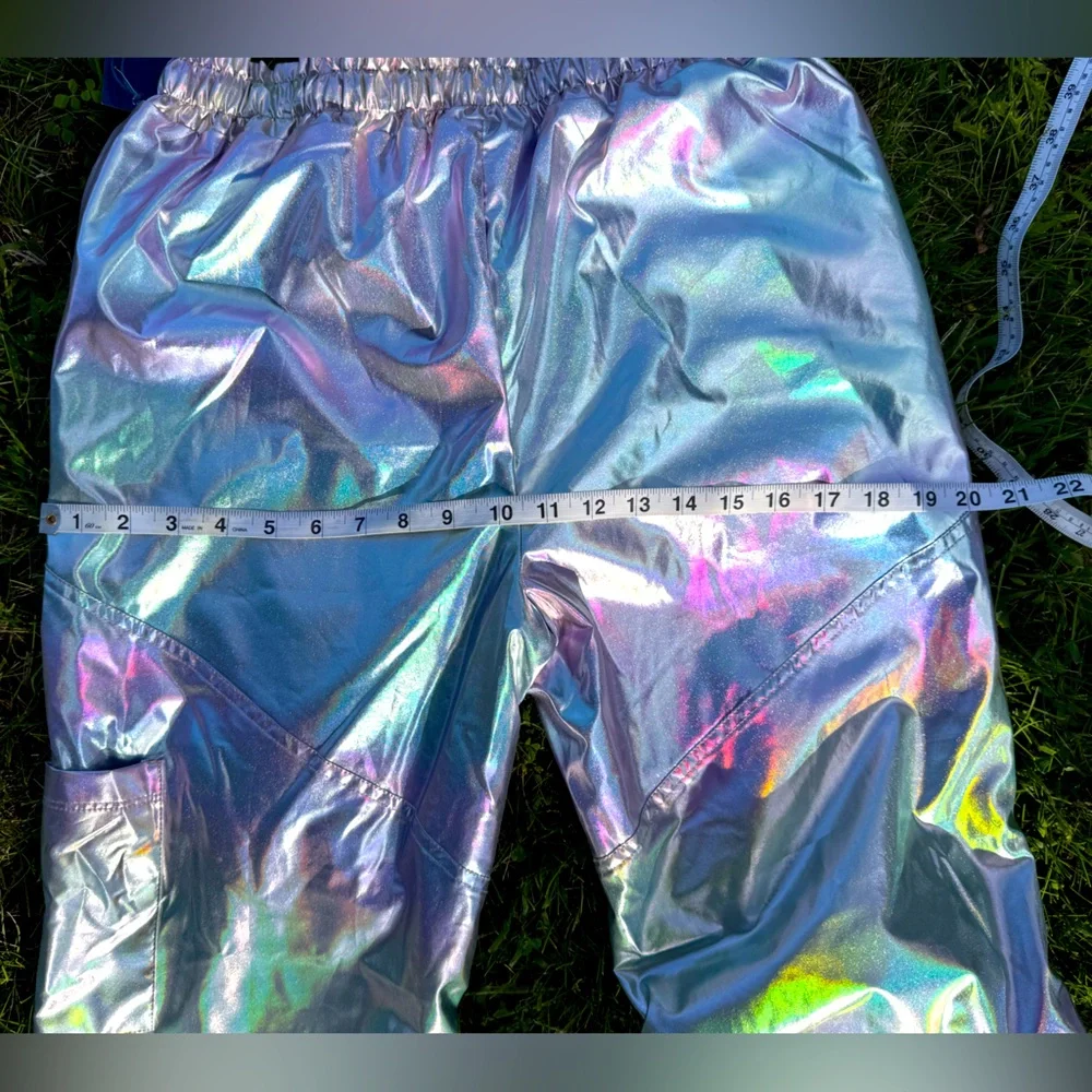 Holographic Kids Jogger Pants - Picture 6 of 15